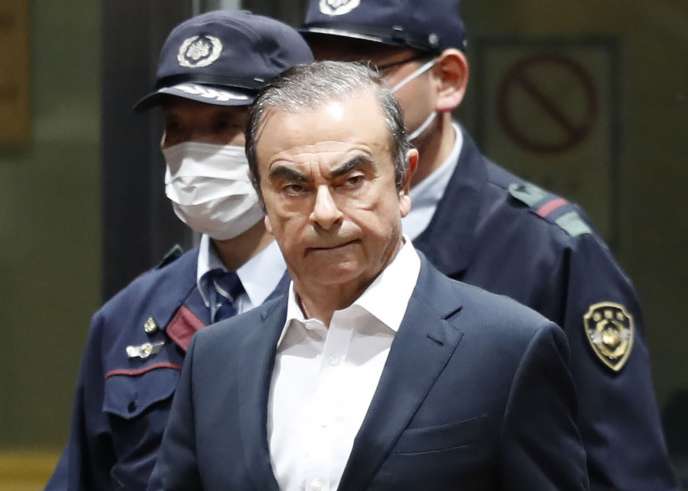 Carlos Ghosn, le 25 avril à Tokyo.